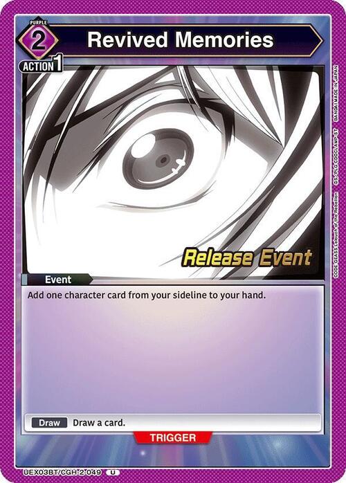 Revived Memories Card Front
