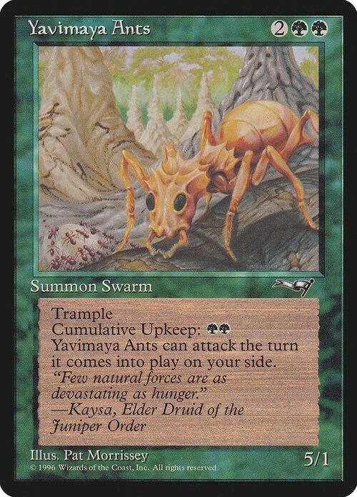 Yavimaya Ants Card Front