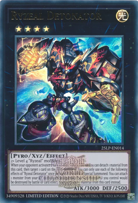 Detonatore Ryzeal Card Front