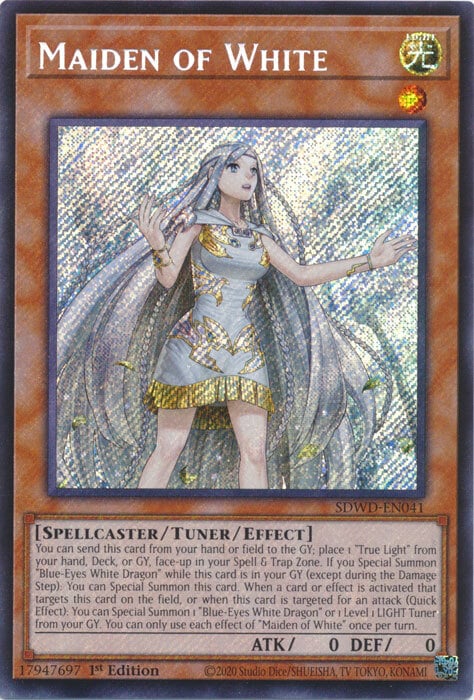 Maiden of White Card Front