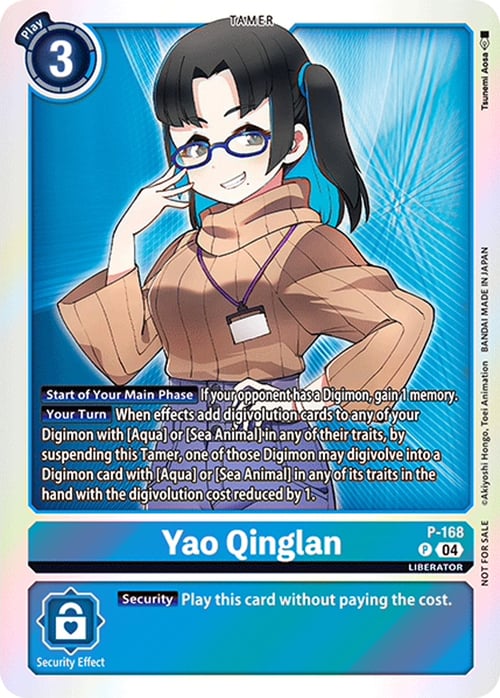 Yao Qinglan Card Front