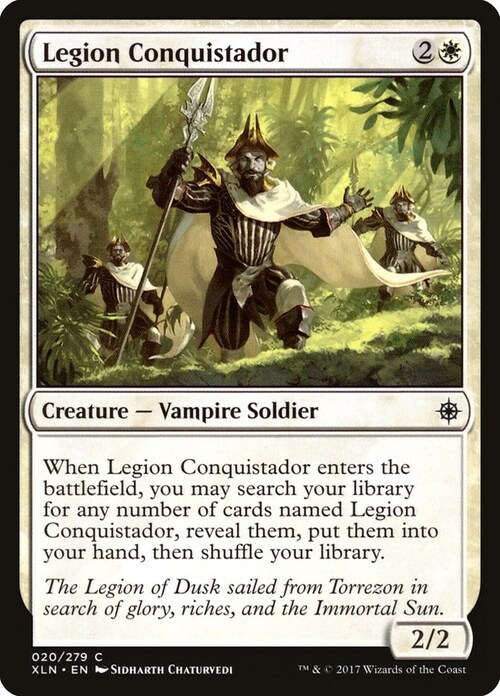 Legion Conquistador Card Front