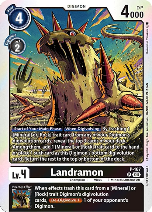 Landramon Card Front