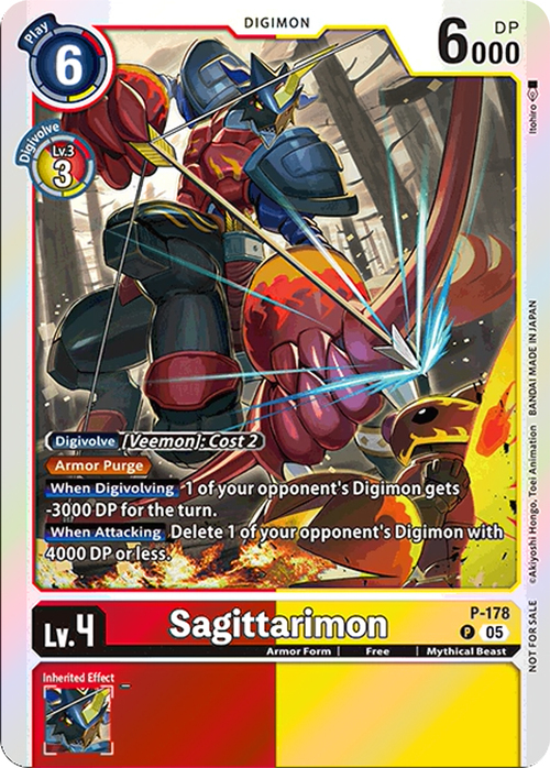 Sagittarimon Card Front