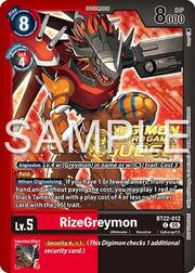 RizeGreymon · Judge Pack 2025 Wave 2 BT22-012