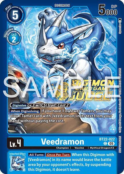 Veedramon Card Front