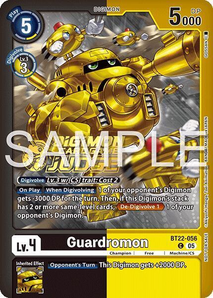Guardromon Card Front