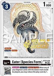 Eater (Species Form) · Judge Pack 2025 Wave 2 BT22-079