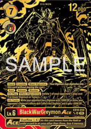 BlackWarGreymon ACE · Alternate Art | Gold  EX10-010a