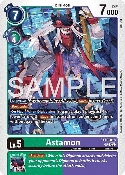 Astamon Card Front