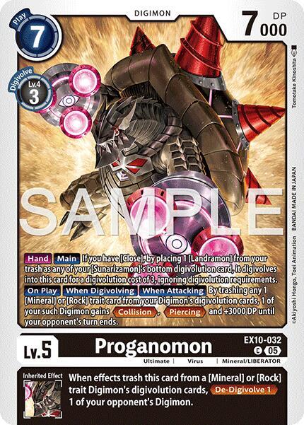 Proganomon Card Front