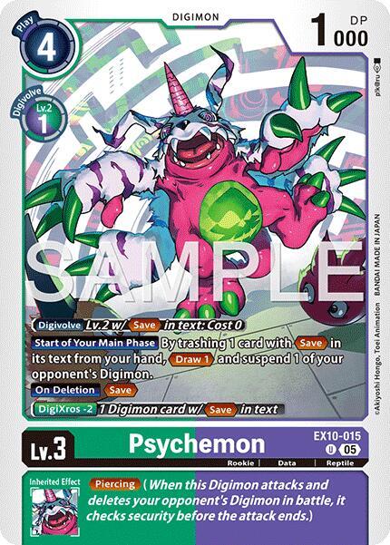 Psychemon Card Front