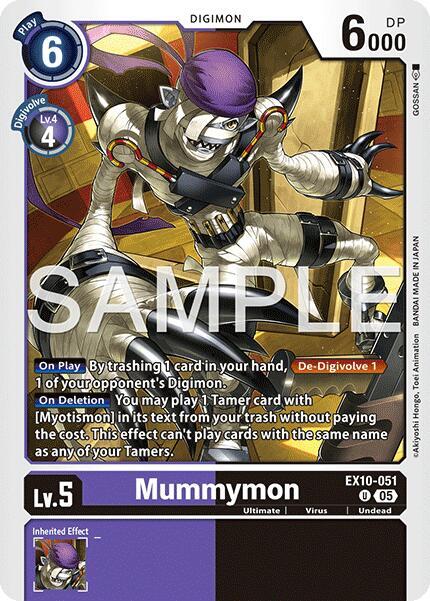 Mummymon Card Front