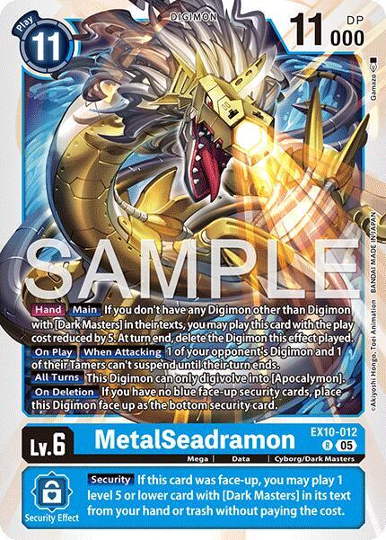 MetalSeadramon Card Front