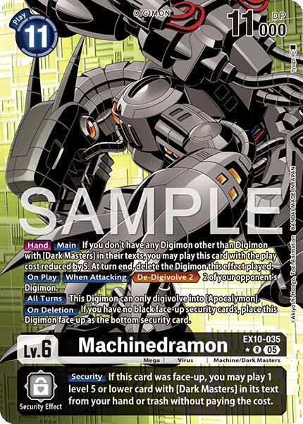 Machinedramon Card Front