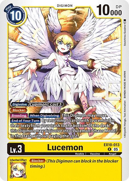 Lucemon Card Front