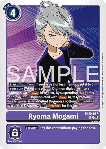 Ryoma Mogami Card Front