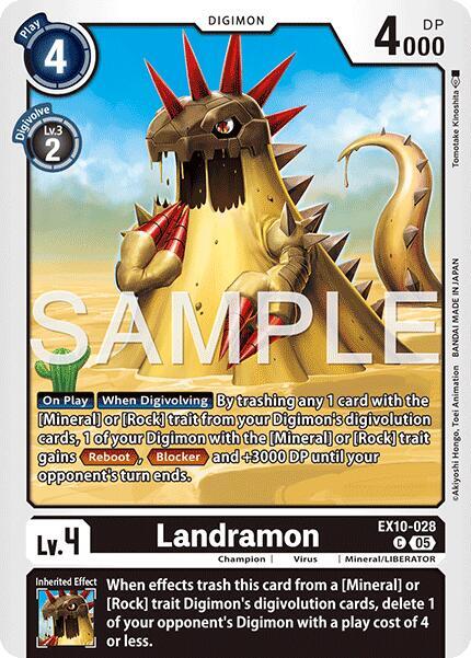 Landramon Card Front