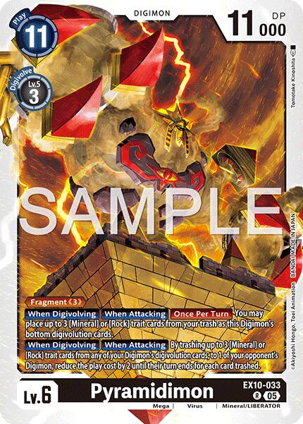 Pyramidimon EX-10: Extra Booster Sinister Order | Digimon | CardTrader