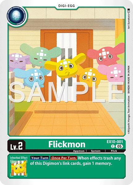 Flickmon Card Front