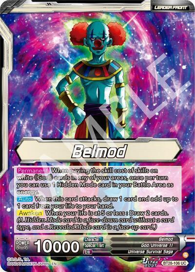 Belmod // Belmod, God of Destruction Card Front