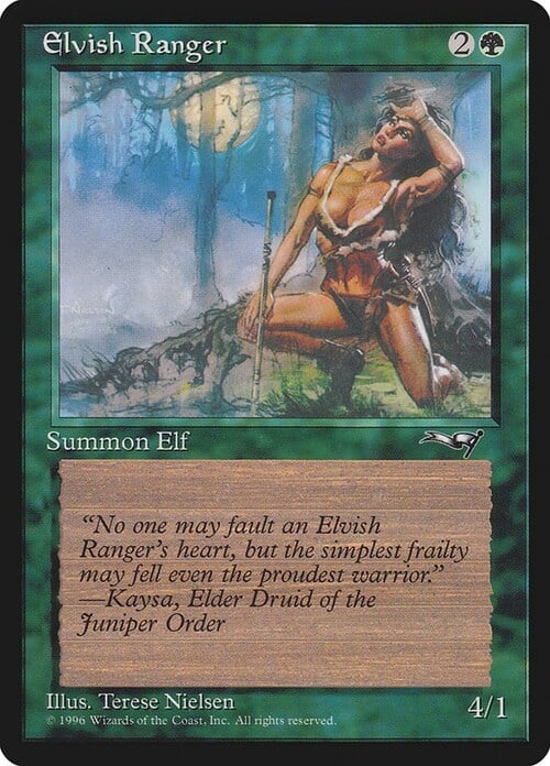 Ranger degli Elfi Card Front