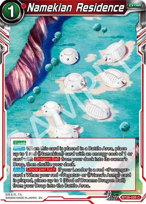 Namekian Residence Card Front