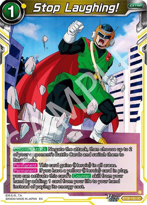 Stop Laughing! Card Front