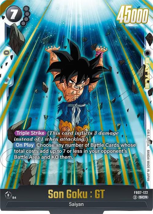 Son Goku : GT Card Front
