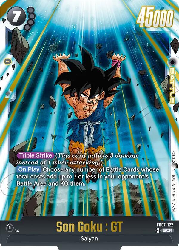 rare dragon ball gt cards Dragon Ball GT Card – Goku Trunks Pan Triple Kamehameha Prism Holo – Japan  Youkoso