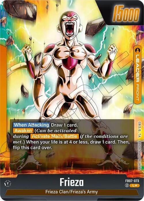Frieza Card Front