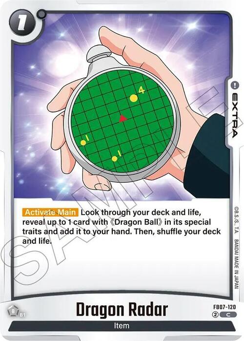 Dragon Radar Card Front