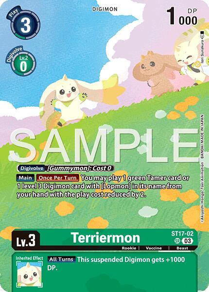 Terriermon Card Front