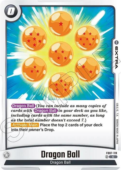 Dragon Ball Card Front