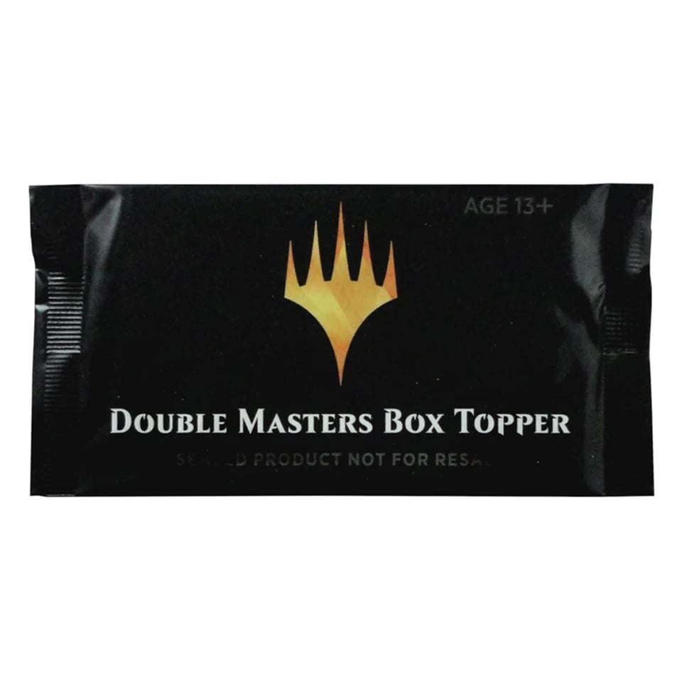 Double Masters Box Topper Booster
