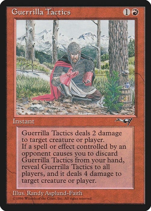 Guerrilla Tactics Card Front