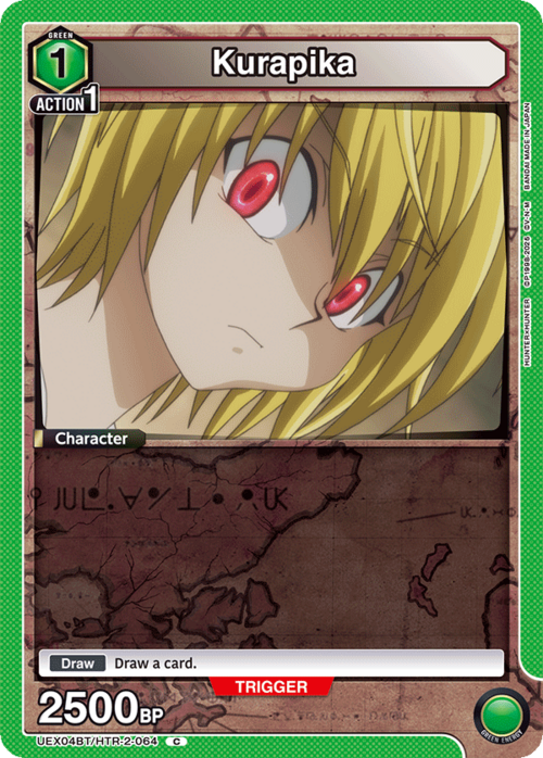 Kurapika Card Front