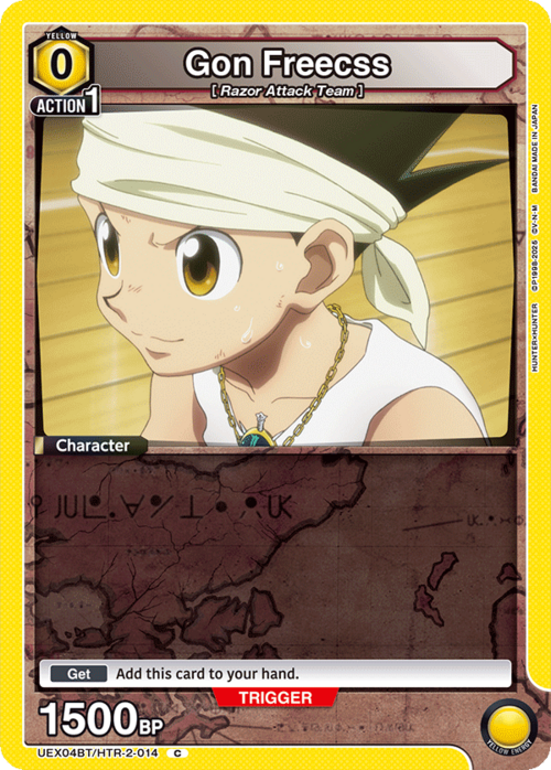 Gon Freecss Card Front
