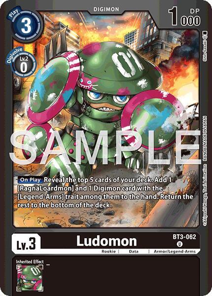 Ludomon Card Front
