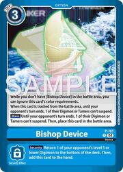 Bishop Device · Alternate Art | Foil Coloured Border P-161