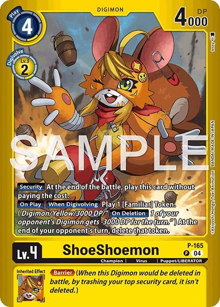 ShoeShoemon Card Front