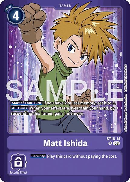 Matt Ishida Card Front