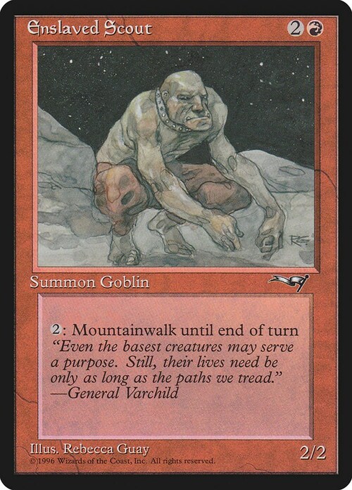 Enslaved Scout Card Front