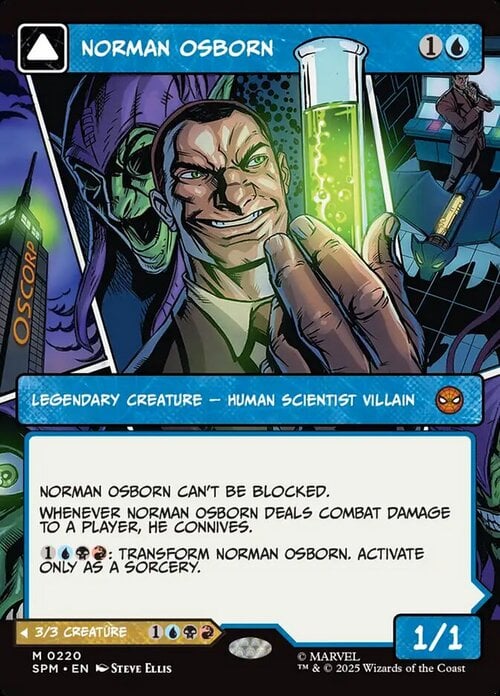 Norman Osborn // Green Goblin Card Front