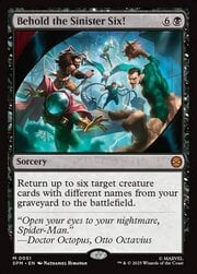 ¡Contempla a los Seis Siniestros!