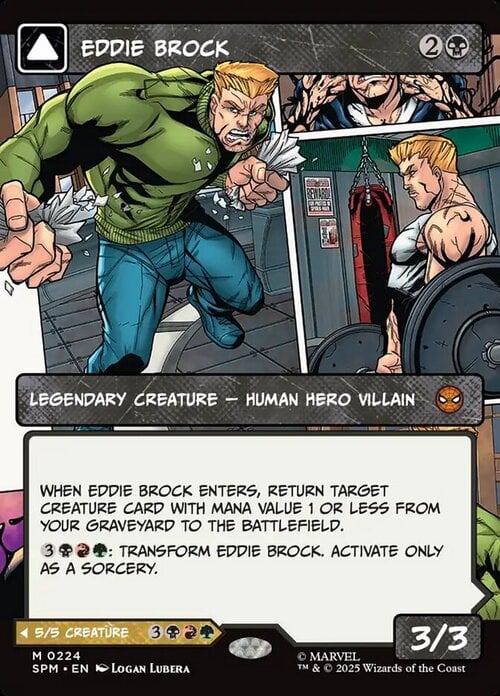 Eddie Brock // Venom, Lethal Protector Card Front