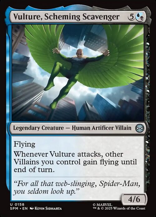 Vulture, Scheming Scavenger Card Front