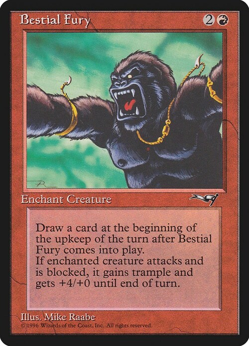 Furia Bestiale Card Front