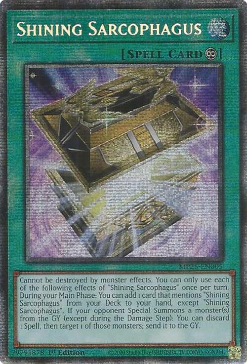 Shining Sarcophagus Card Front