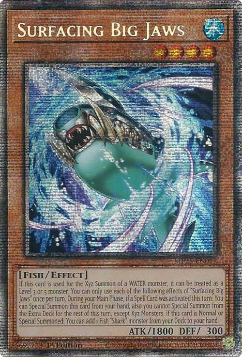 Surfacing Big Jaws Card Front